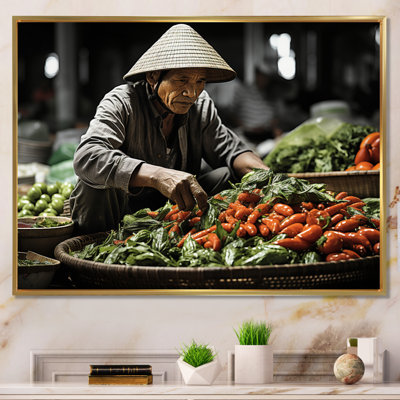 Farmers in Vietnamese Farmers Market II - Impression