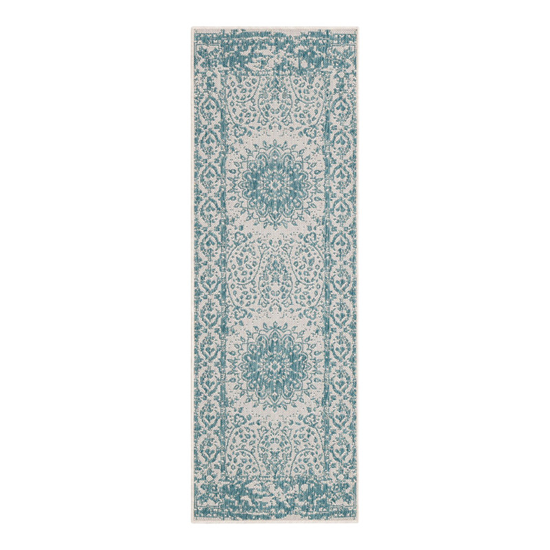 Tapis laminé orné, Tapis de couloir 2 pi x 6 pi 1 po