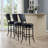 Massena Swivel Upholstered Counter Stool with Metal Frame-529534152-482155313