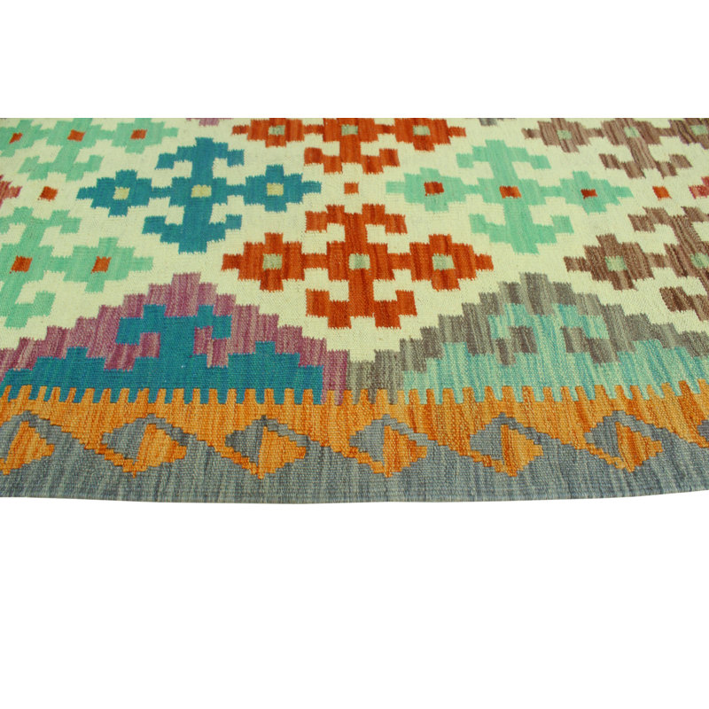 Bobbee Wool Geometric Indoor Rug