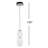 Kace 2-Light Dimmable LED Geometric Pendant 