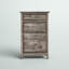 Commode en bois massif 6 tiroirs Alharit