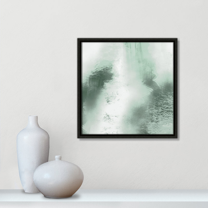 «Quietude Smudges I» par Marcus Prime, Espresso, H 13,5 po x l 13,5 po