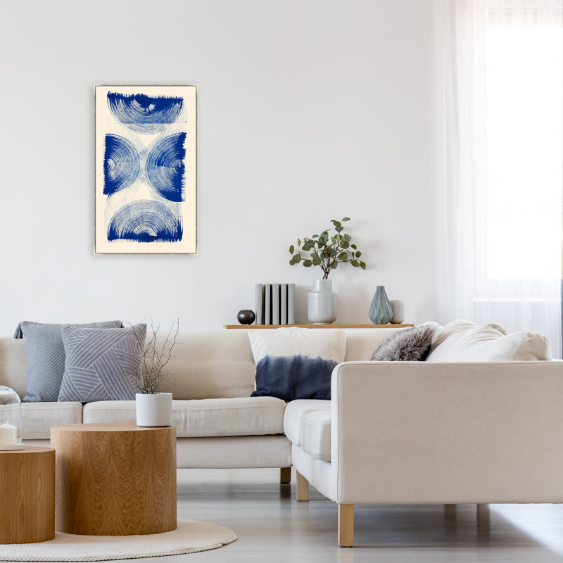 Half Turns " Half Turns I " by Danielle Davis, 61.5" H x 37.5" W