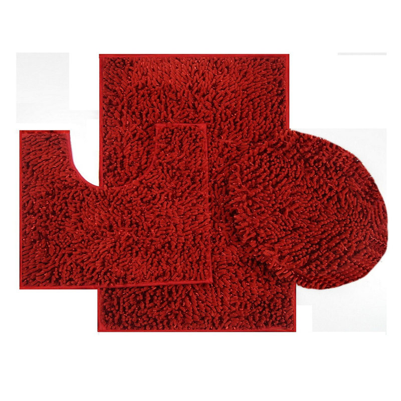 Budhu Memory Foam Non-Slip, Red