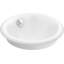 Iron Plains® Metal Circular Dual Mount Bathroom Sink with Overflow-1271879049