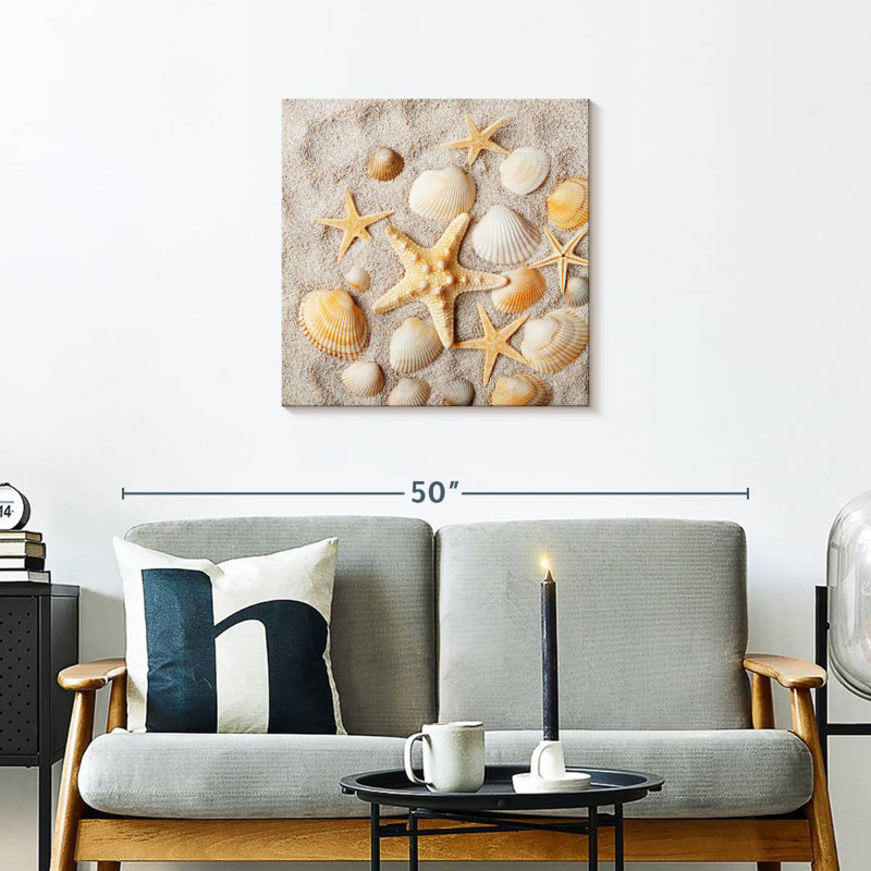 Aletra Decorative Seashells, 24" H x 24" W