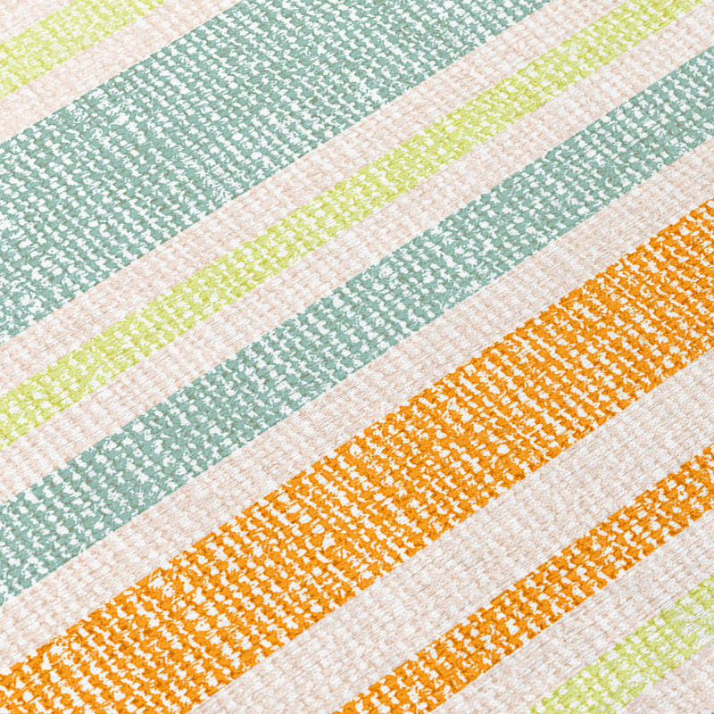 Lovell Washable Striped Indoor / Outdoor Rug, Rectangle 1'8" x 2'6"