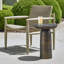  Table d'appoint d'extérieur bronze foncé Joppa-1544329798