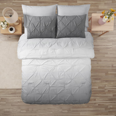 Loralie Ombre Bed In a Bag Comforter Set
