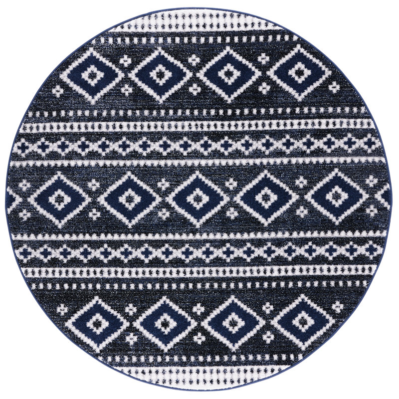 Myah Performance Southwestern Rug, Round 6'