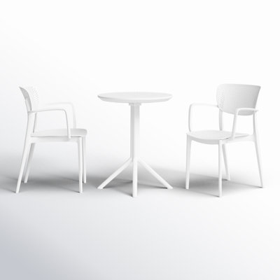 Farrah 23.6'' Round 2 - Person Bistro Set