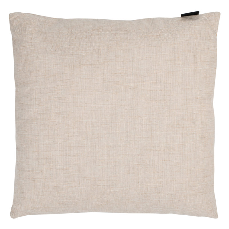 Lizabet Geometric Reversible Throw Pillow, Cream/Gold
