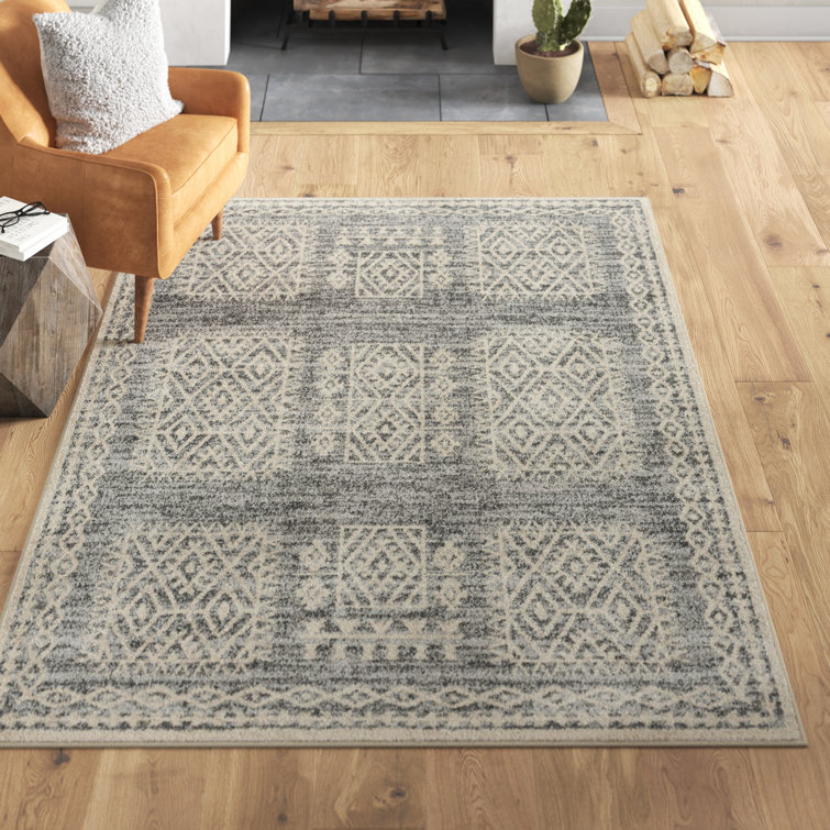 Cullompt Power Loom Performance Ivory/Gray Rug