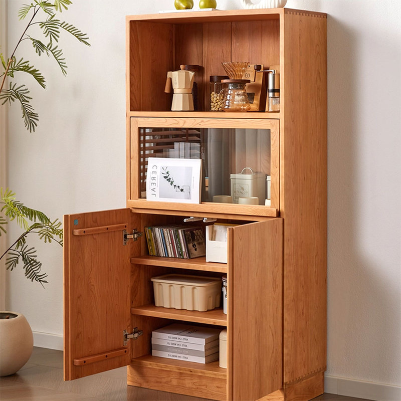 Modern Minimalist Flip Door Display Case