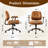 Large Size Ergonomic Executive Office Chair -adjustable Gas Lift Swivel-1676221903
