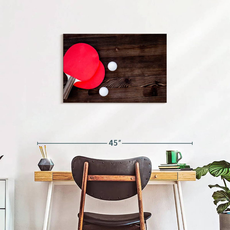 Sireci Table Tennis, 20" H x 30" W
