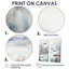 Gris et beige, paysage scandinave moderne silencieux - Art mural sur toile scandinave-1667811609-1667811686-1667811684
