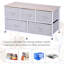 Commode cubique 40 po avec 5 bacs amovibles pour le couloir de la chambre à coucher
