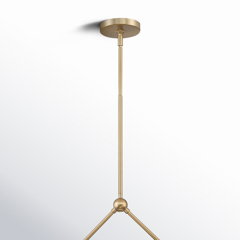 Kinston 2-Light Chandelier, Doré