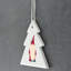 Carley Festive Gonk Tree Shaped Ceramic Ornament
