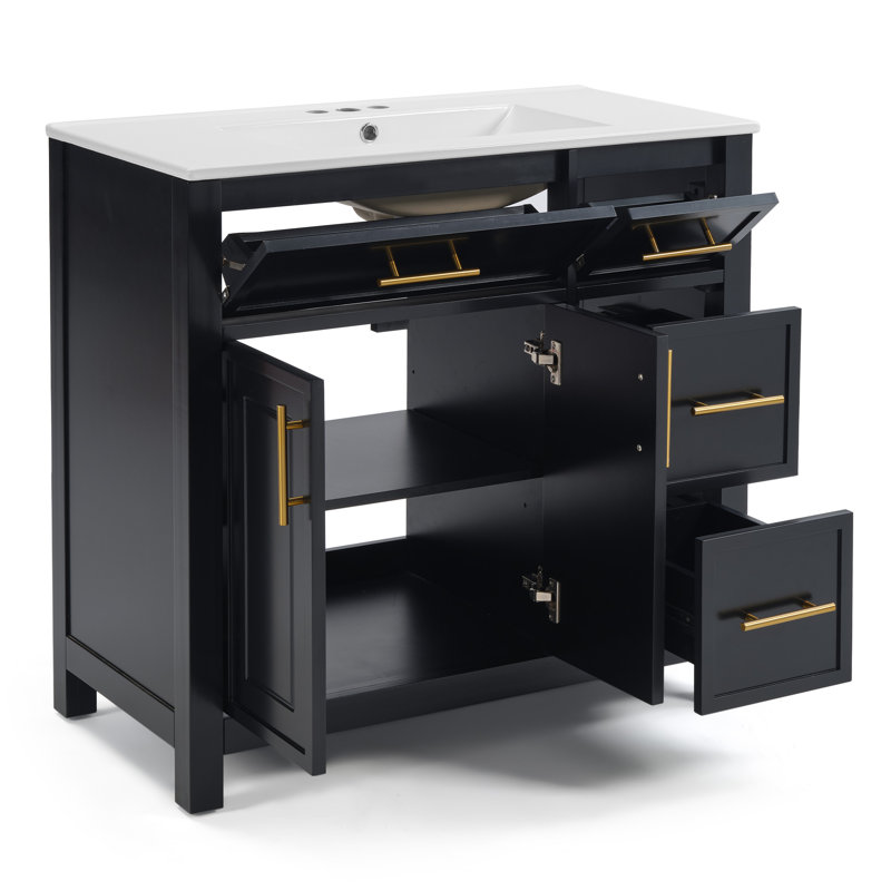 Pelaga 36 Inch Bathroom Vanity With Sink