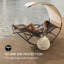 182cm Long Reclining Schwingliege-998640585