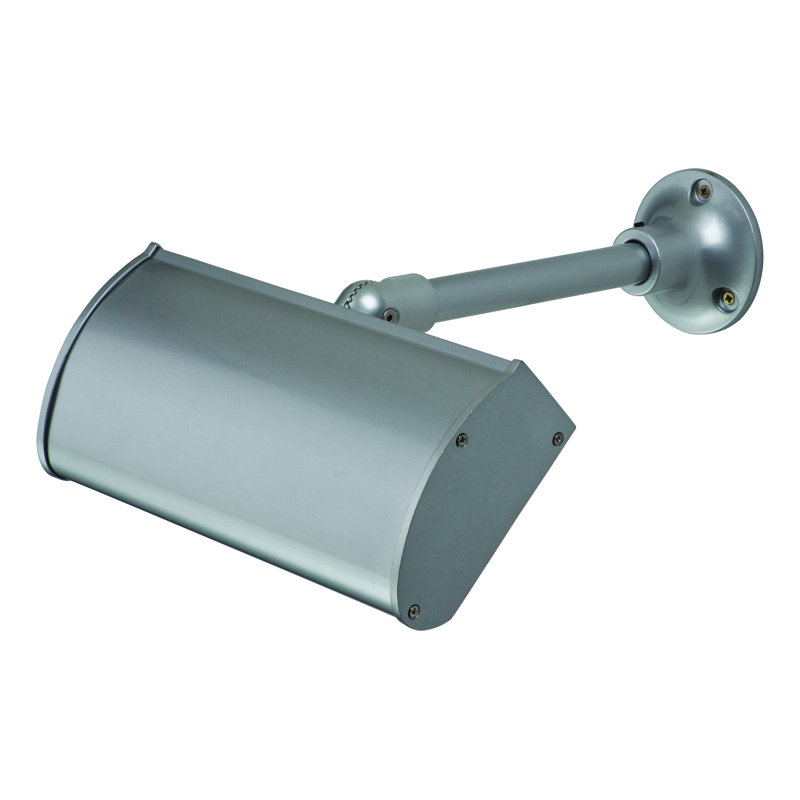 SIGNLIGHT Silver Integrated LED Armed Sconce