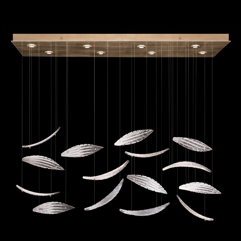 Elevate 8 - Light Pendant, Gold