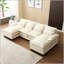 Grand canapé modulaire en U en chenille-1585526972