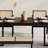7 - Person Pine Solid Wood Solid Wood Top Double Pedestal Dining Set-98176636
