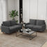 Hollymead 144.5Cm Velvet Loveseat