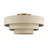 Bellingham 5 Light Antique Gold Leaf Extra Large Semi-Flush