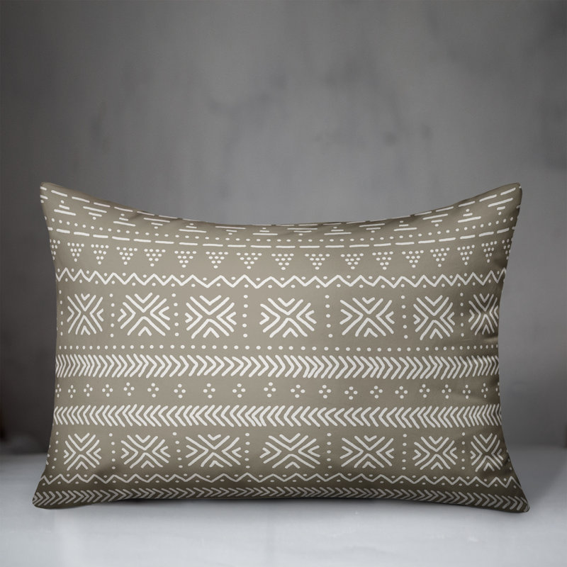 Coussin lombaire d'extérieur à motif croquis