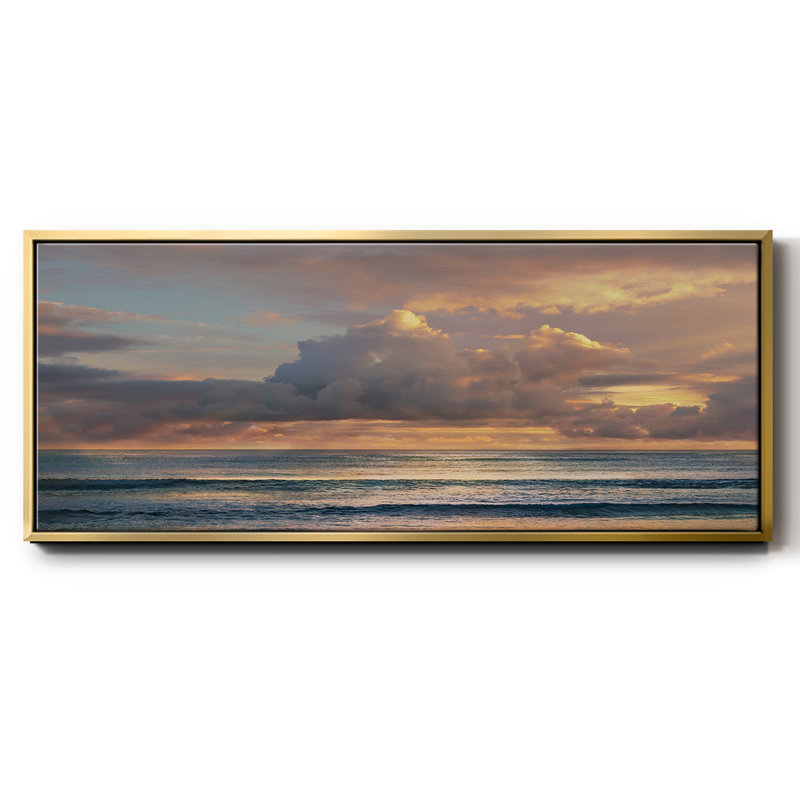 A Morning Meditation- Framed Canvas, 20" H x 50" W