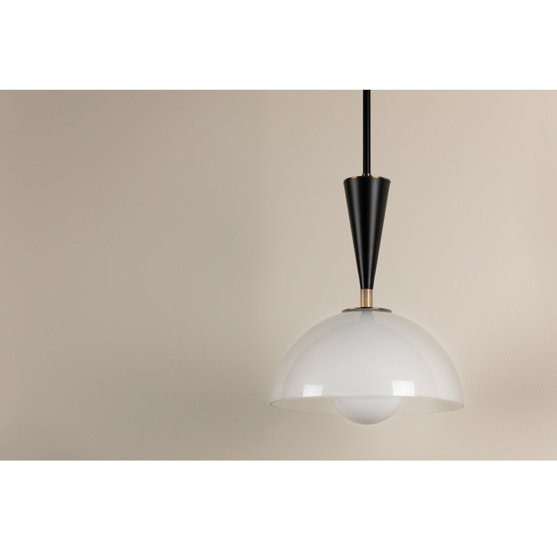 Payson 1 Light Pendant, 15.75" H x 12" W x 12" D