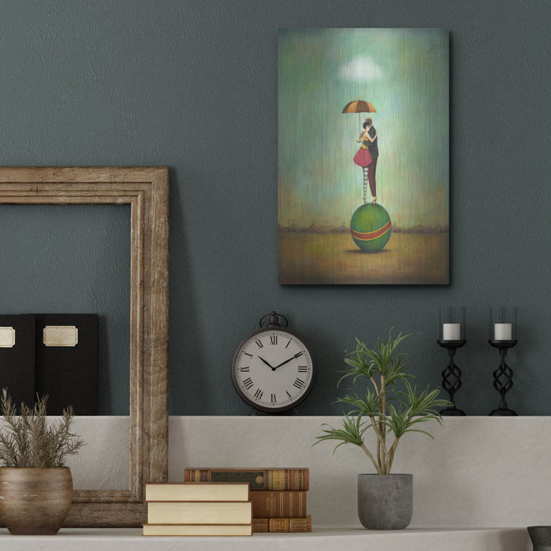 Luxe métal Art «Circus Romance» par Duy Huynh, Meta «Circus Romance» par Duy Huynh, H 16 po x l 12 po