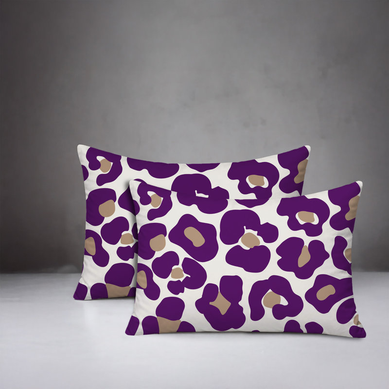 Coussin intérieur / extérieur Davi, 20x14, Purple