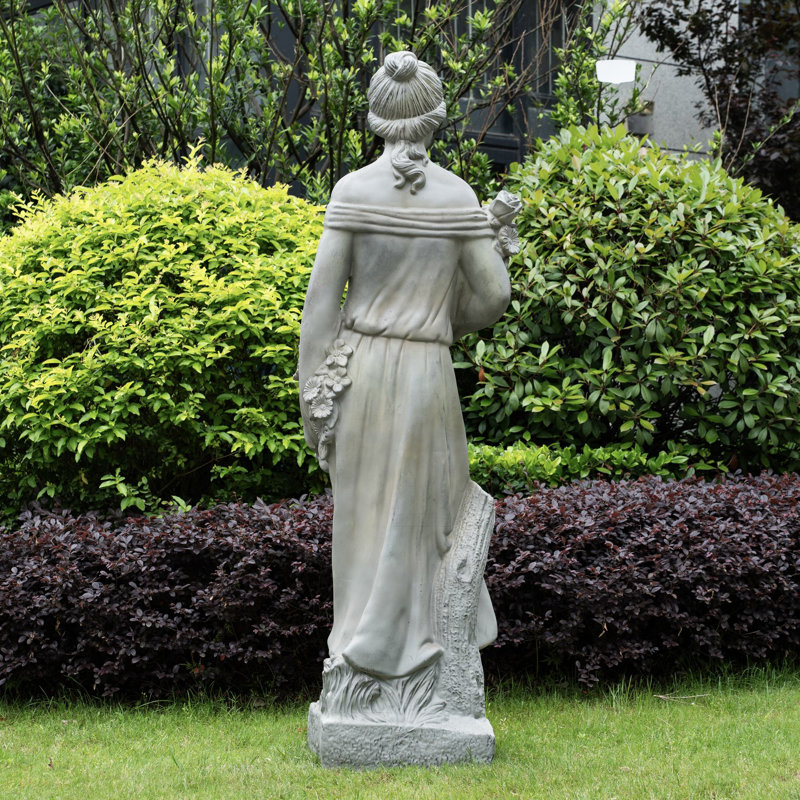 Statue de jardin grec et romain H 78,7 po