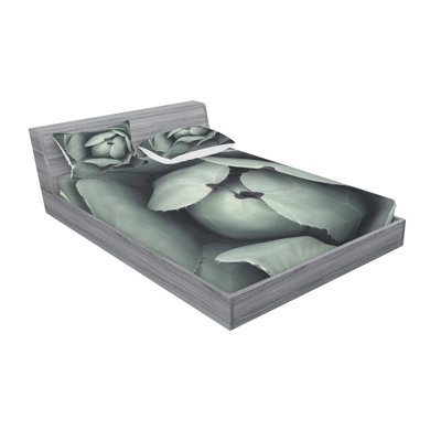 Microfiber Floral Sheet Set
