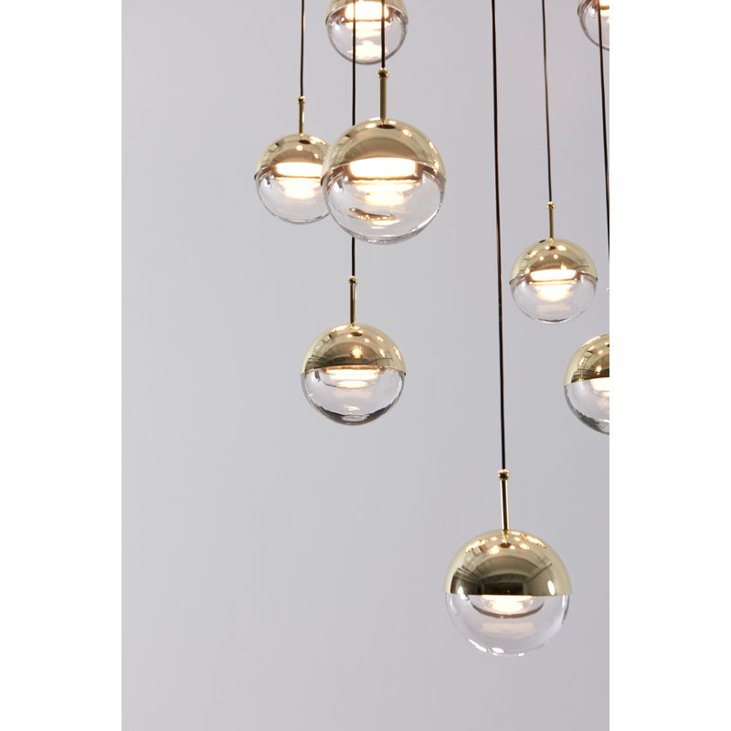 Dora 12 - Light Pendant, Brass