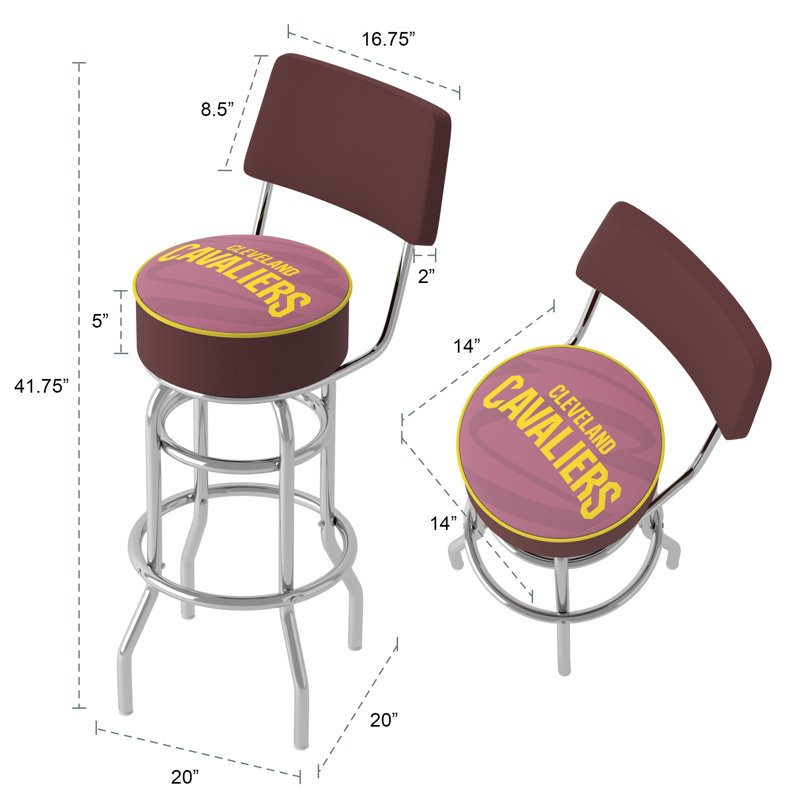 Tabouret pivotant non fini 31 po
