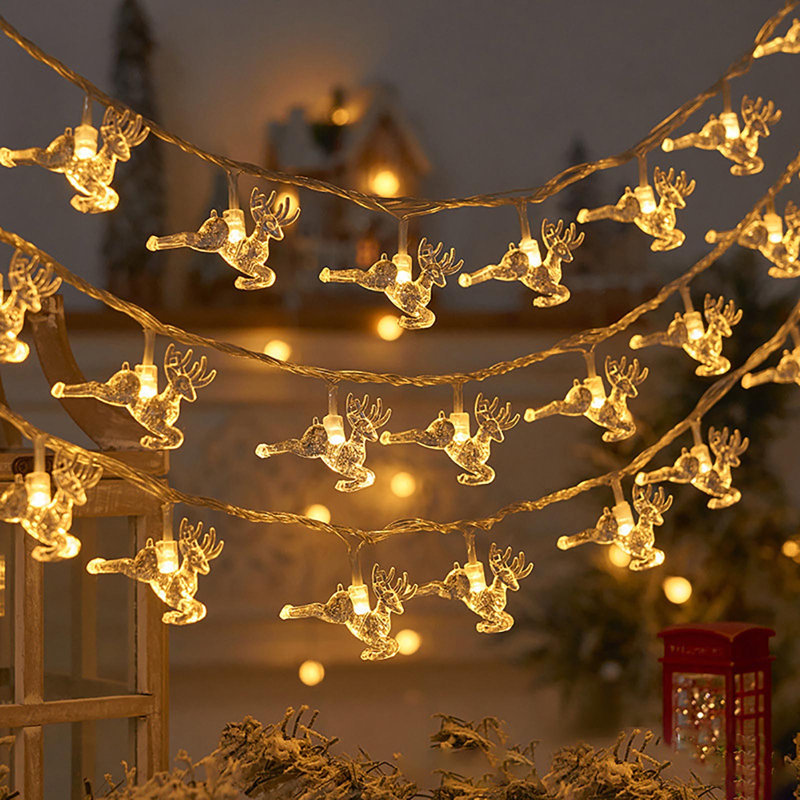 Éclairage de Noël à DEL renne, A