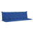 Garden Bench Cushion Set of 2 Blue Oxford Fabric with Hollow Fiber Outdoor Bench Pads-1921456680-1921456711