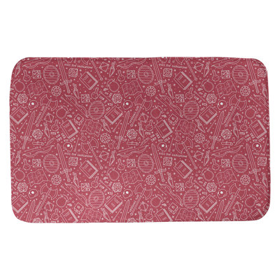 Tapis pour salle de bain rpg Leffel