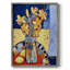 Papier mâché Arrangment III, reproduction encadrée - bois massif-1567682992