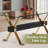 7-Piece Glass Top Dining Table Sets-1181495246-1181495237