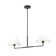 Ryckman 2 - Light Steel Dimmable Linear Chandelier