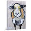 Grinning Sheep by Michelle Rivera - Wrapped Canvas Painting-21174124
