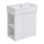 Meuble-lavabo flottant moderne avec lavabo en céramique